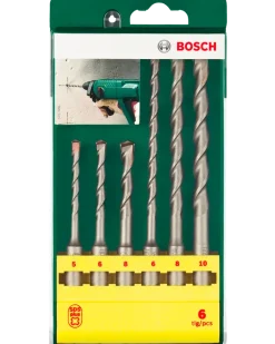 Bosch Borrsats 5-10 mm 6 delar