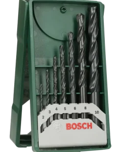 Bosch Metallborrsats Ø2-10 mm 7 delar