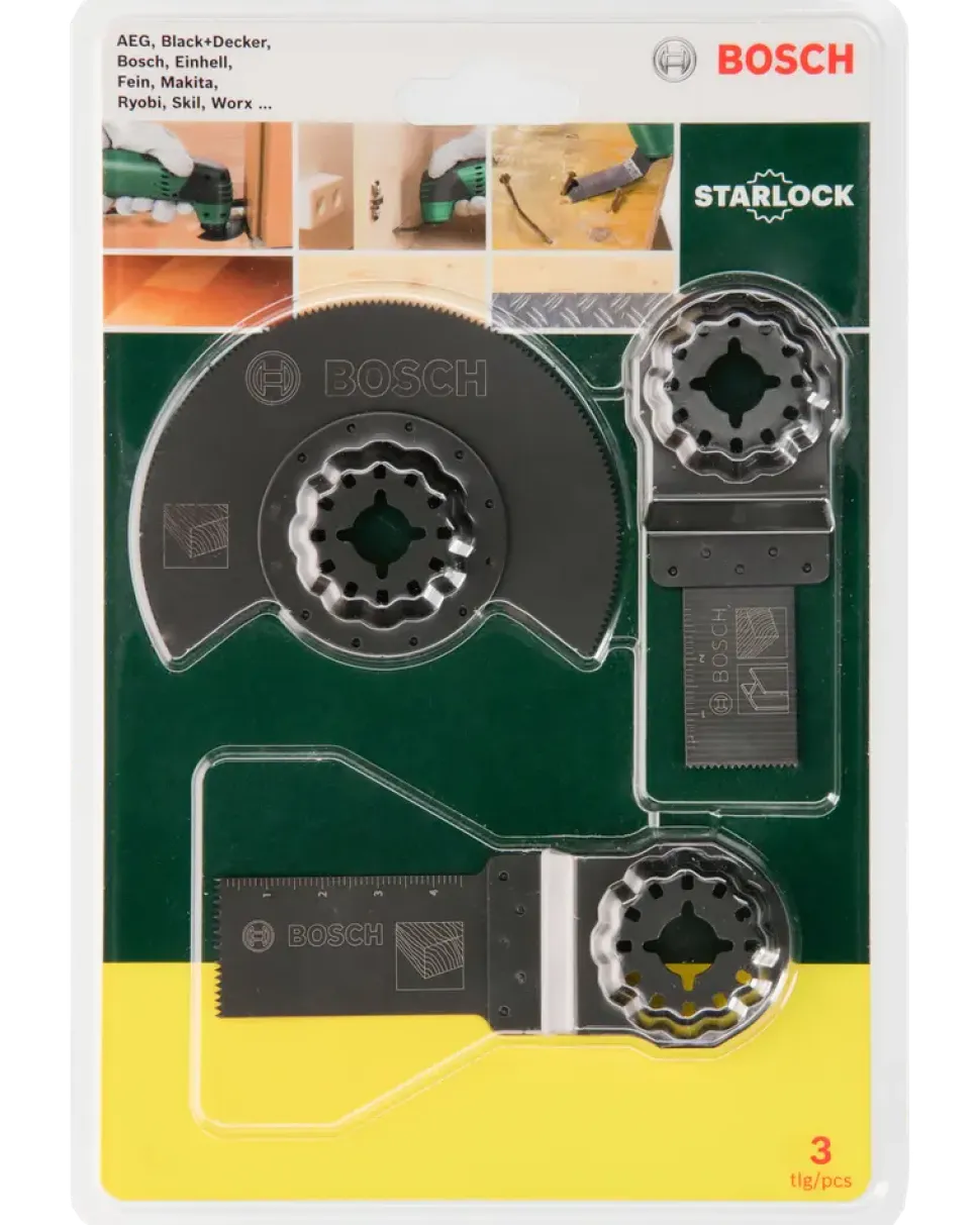 Bosch Multi Machine Tillbehör 3 delar