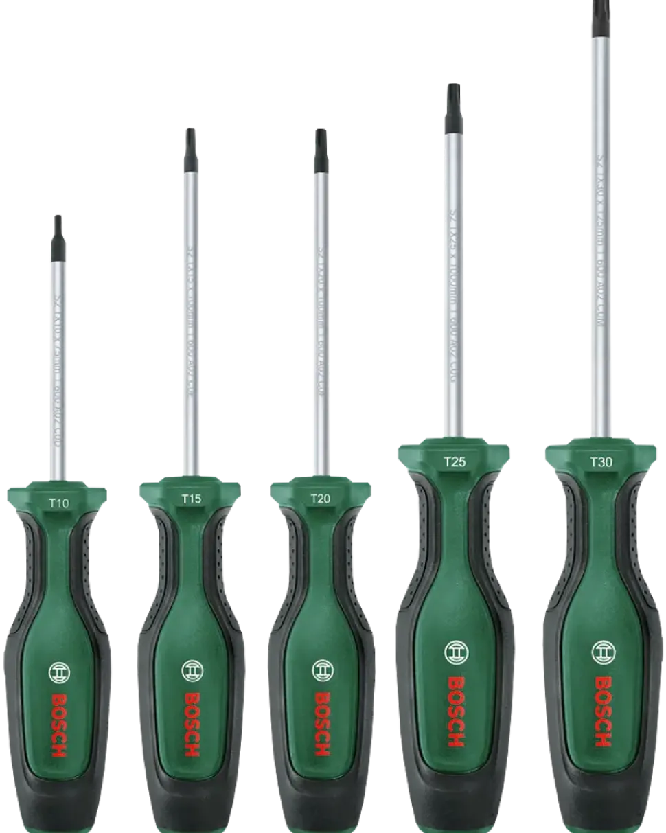 Bosch Skruvmejselsats Torx - 5 st