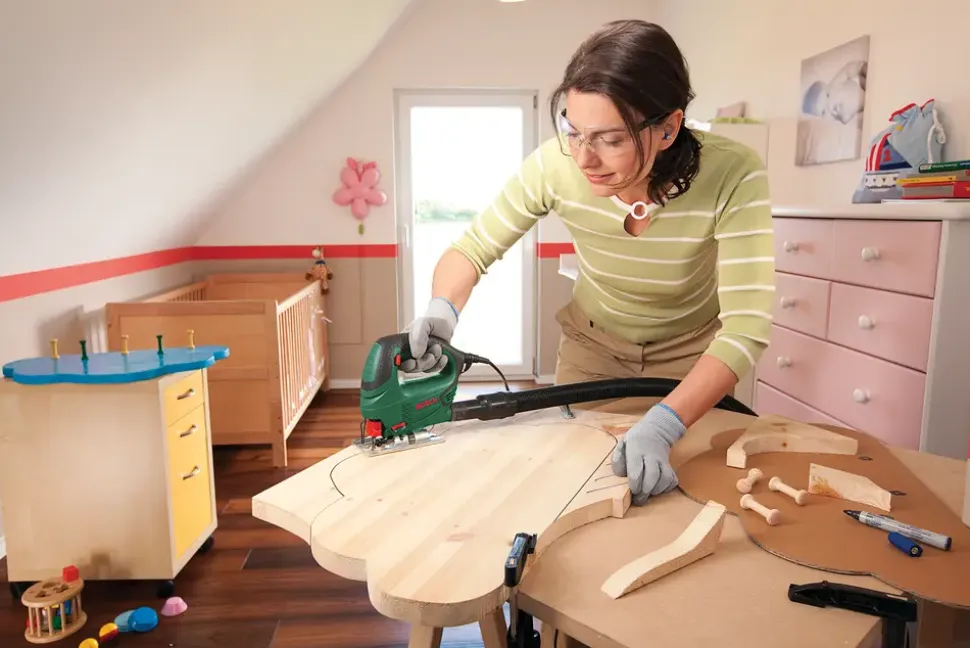 Bosch sticksåg PST670 med klingor