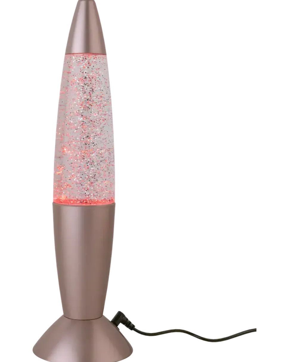 BRIGHT DESIGN Glitterlampa med färgskiftning H. 35 cm