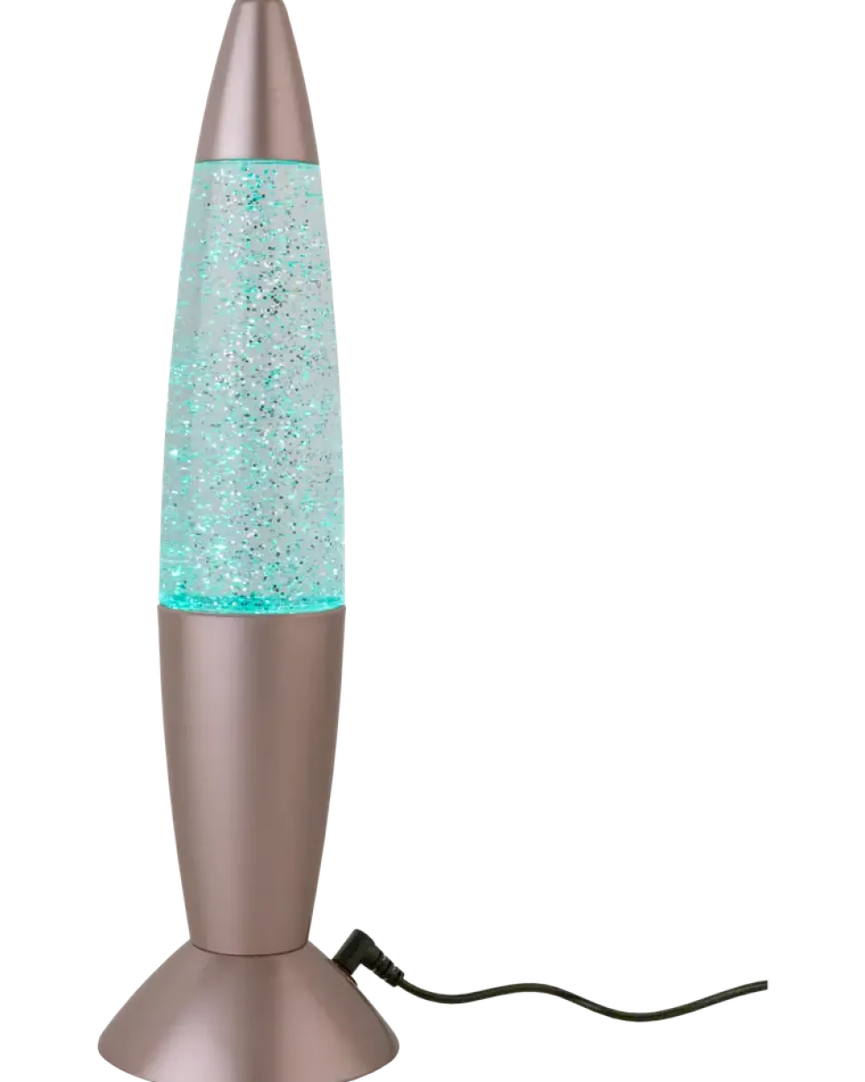 BRIGHT DESIGN Glitterlampa med färgskiftning H. 35 cm