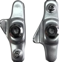 Bromsbelägg i aluminium 2 st.