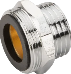 Bussning 24mmx1/2" kromad