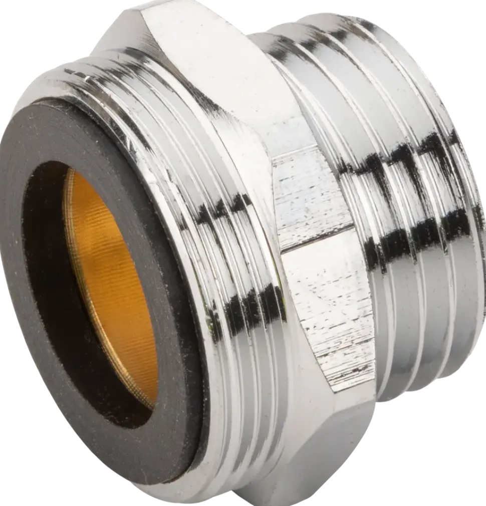 Bussning 24mmx1/2" kromad