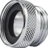 Bussning 22mmx1/2" kromad