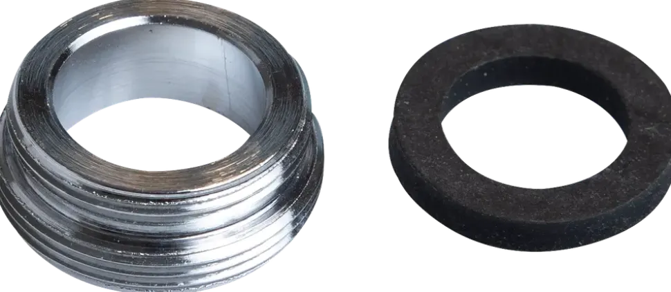 Bussning 22x24mm kromad