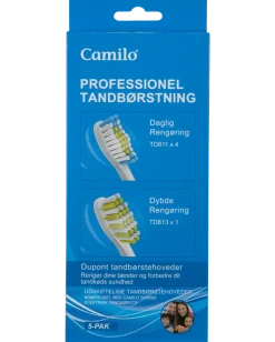 Camilo tandborsthuvud 5 st