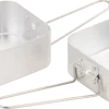 Camping kastrullset aluminium 2 delar