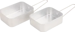 Camping kastrullset aluminium 2 delar