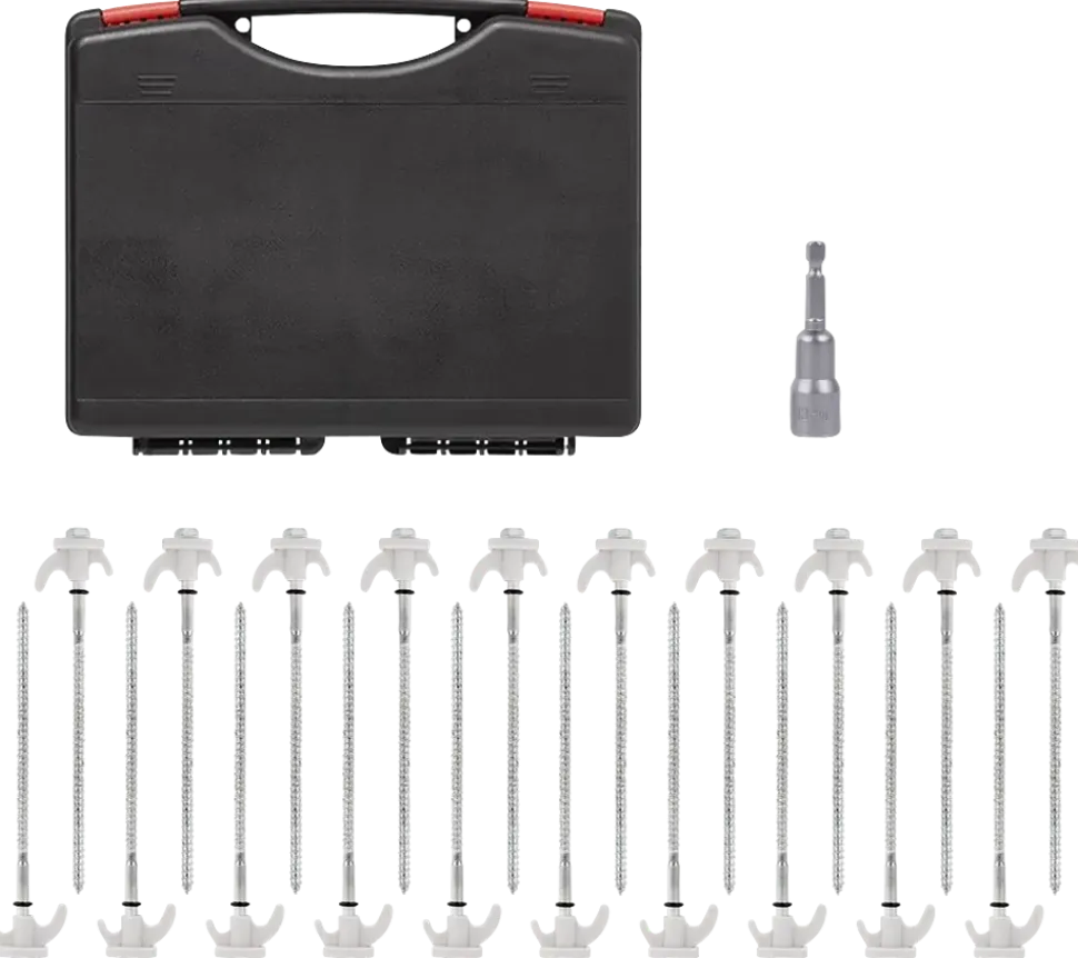 CampOut Tältpinnar med skruv 20-pack
