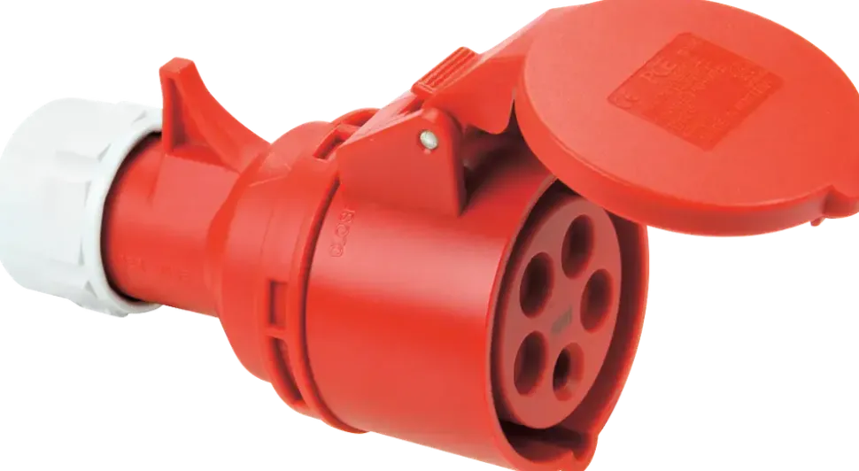 Cee mellanled 16 amp 5-polig