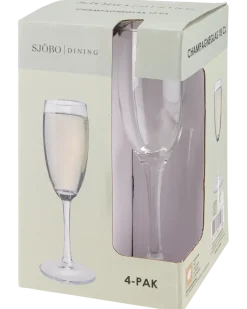 Champagneglas 18 cl 4-pack