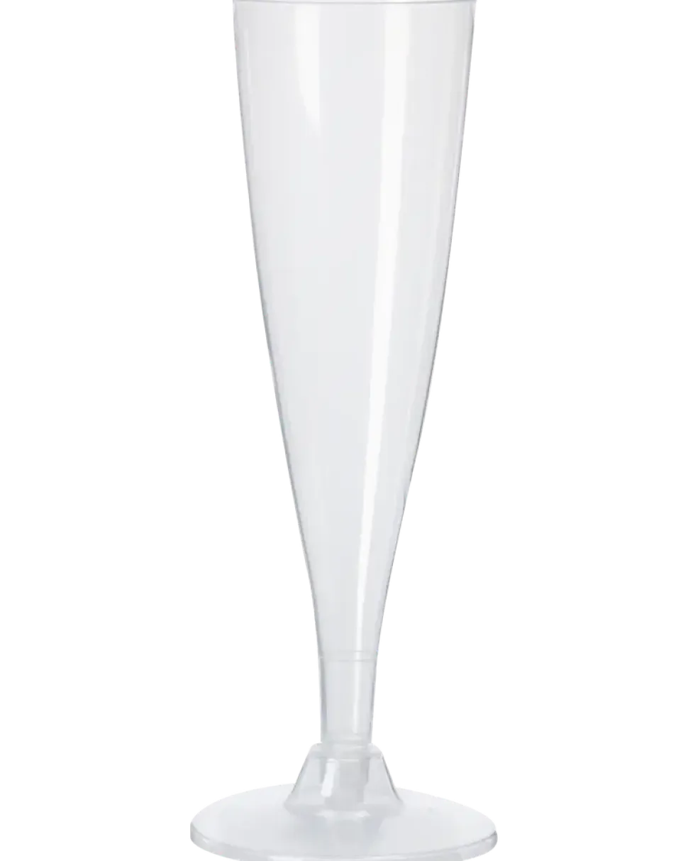 Champagneglas 13 cl återanvändbara 4-pack