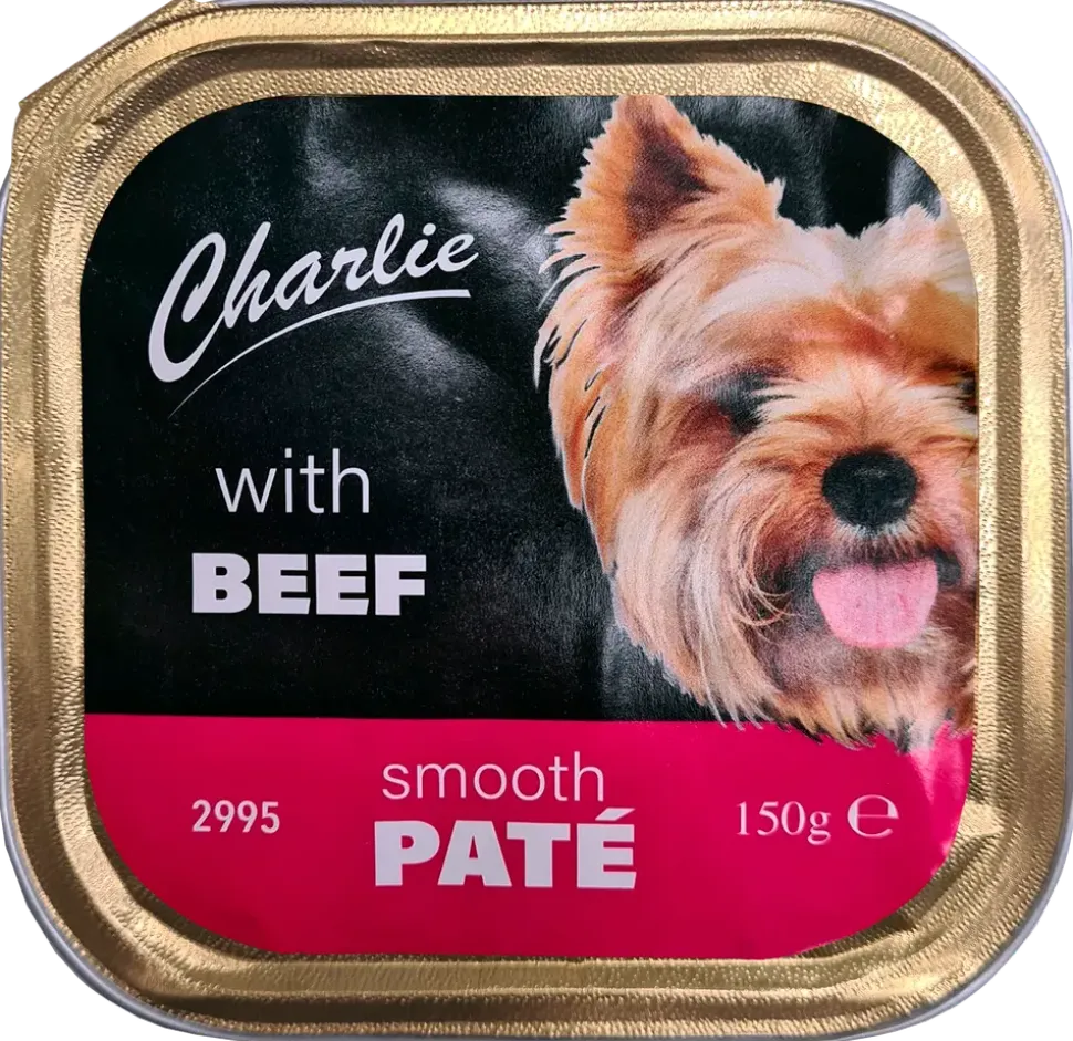 Charlie hundmat paté oxkött 150 g