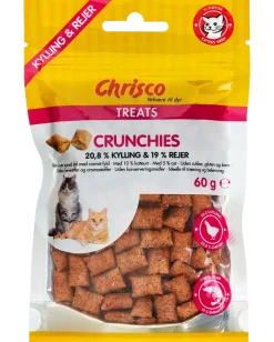 Chrisco Crunchies Kyckling & Räkor 60 g
