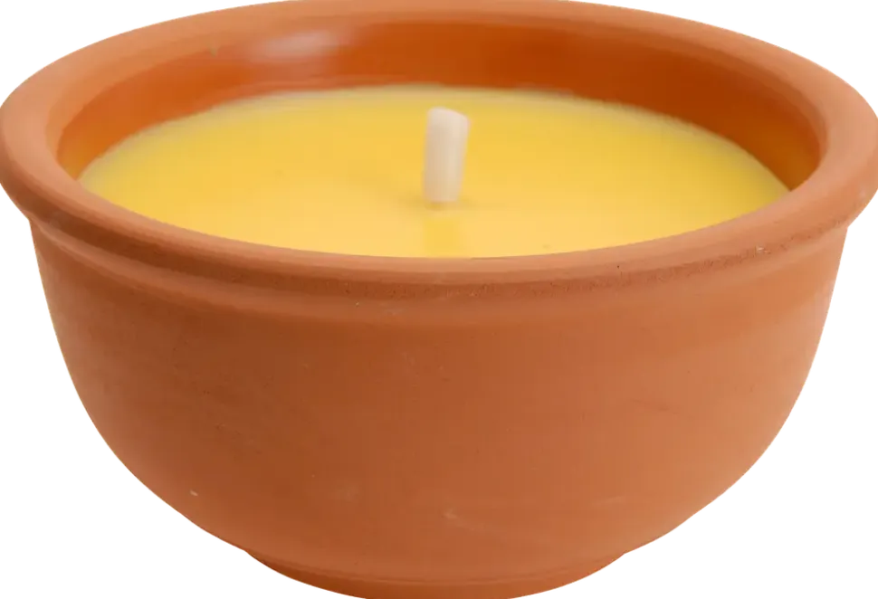 Citronella myggljus terracotta