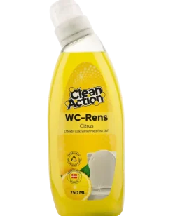 Clean Action WC Rens 750 ml - Citrus