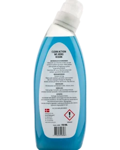 Clean Action WC Rens 750 ml - Ocean