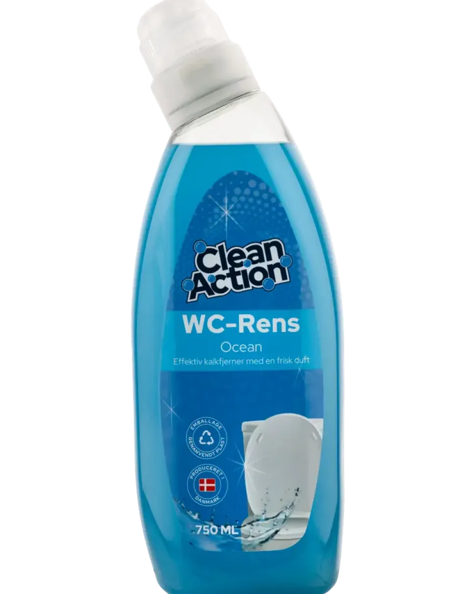 Clean Action WC Rens 750 ml - Ocean
