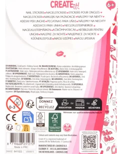 CREATEit! Nagelklistermärken – 1 ark