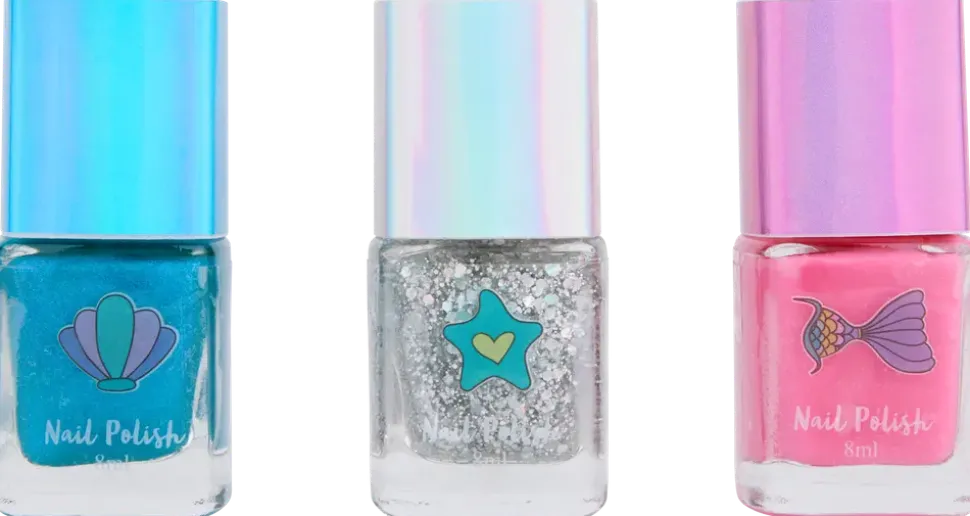 Create It! Nagellack - set med 3 metallicfärger