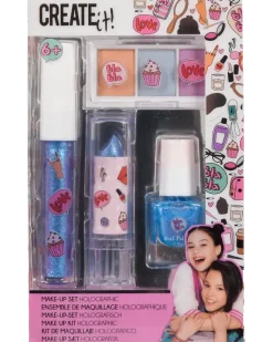 Create It! Sminkset med holografisk effekt – 4 delar