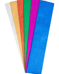 Crepepapper metallic 6 ark