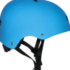 Cykelhjälm rosa, Blå