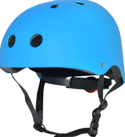 Cykelhjälm rosa, Blå