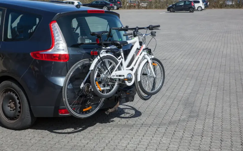 Cykelhållare saxmodell