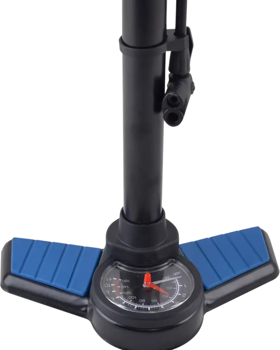 Cykelpump med manometer