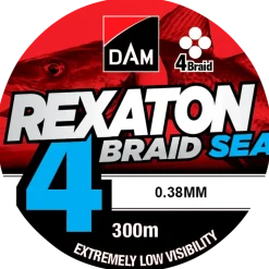 DAM 4 Braid 300M 0,25Mm Gul