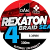 DAM 4 Braid 300M 0,32Mm Gul