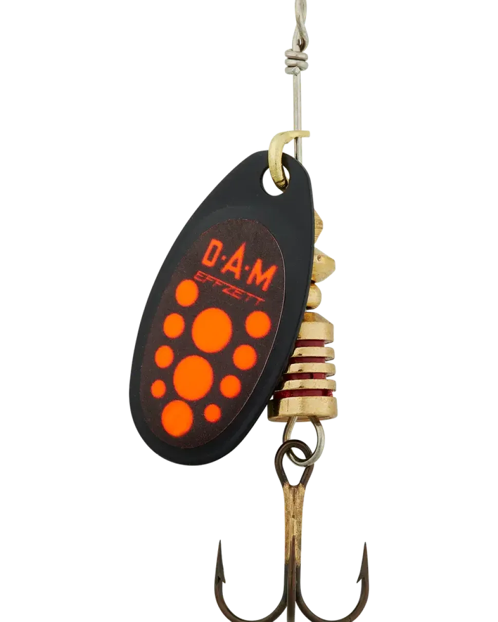 D.A.M. spinnare nr 4 10 g Black/Red