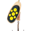 D.A.M. spinnare nr 2 4 g Black/Yellow