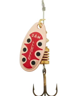 D.A.M. spinnare nr 3 6 g Copper Black Dot