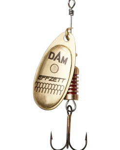 D.A.M. spinnare nr 2 4 g Gold