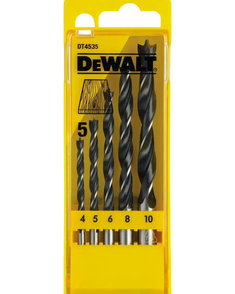 Dewalt träborrset 5 st