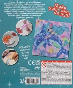Diamond Painting 17x17 cm Rosa