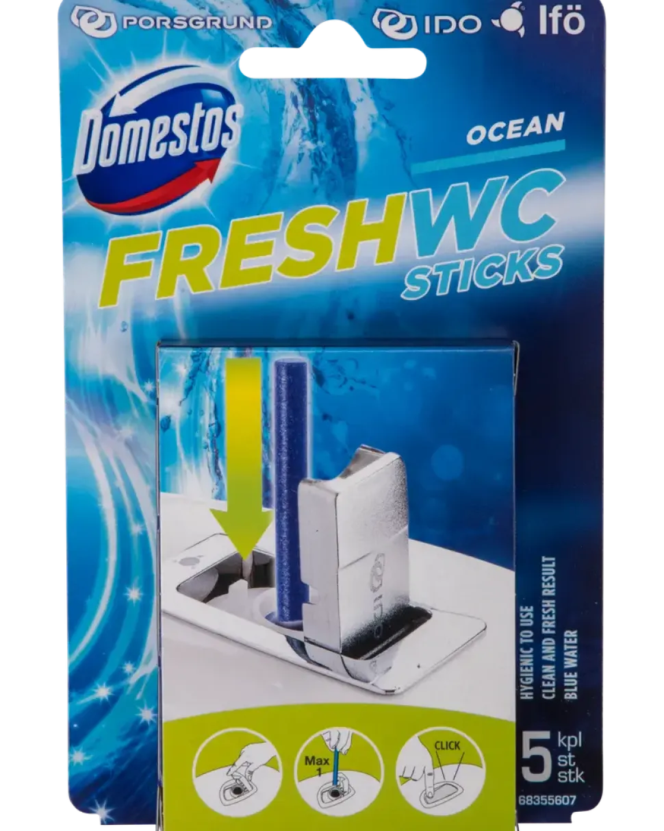 Domestos fresh sticks 5-pack