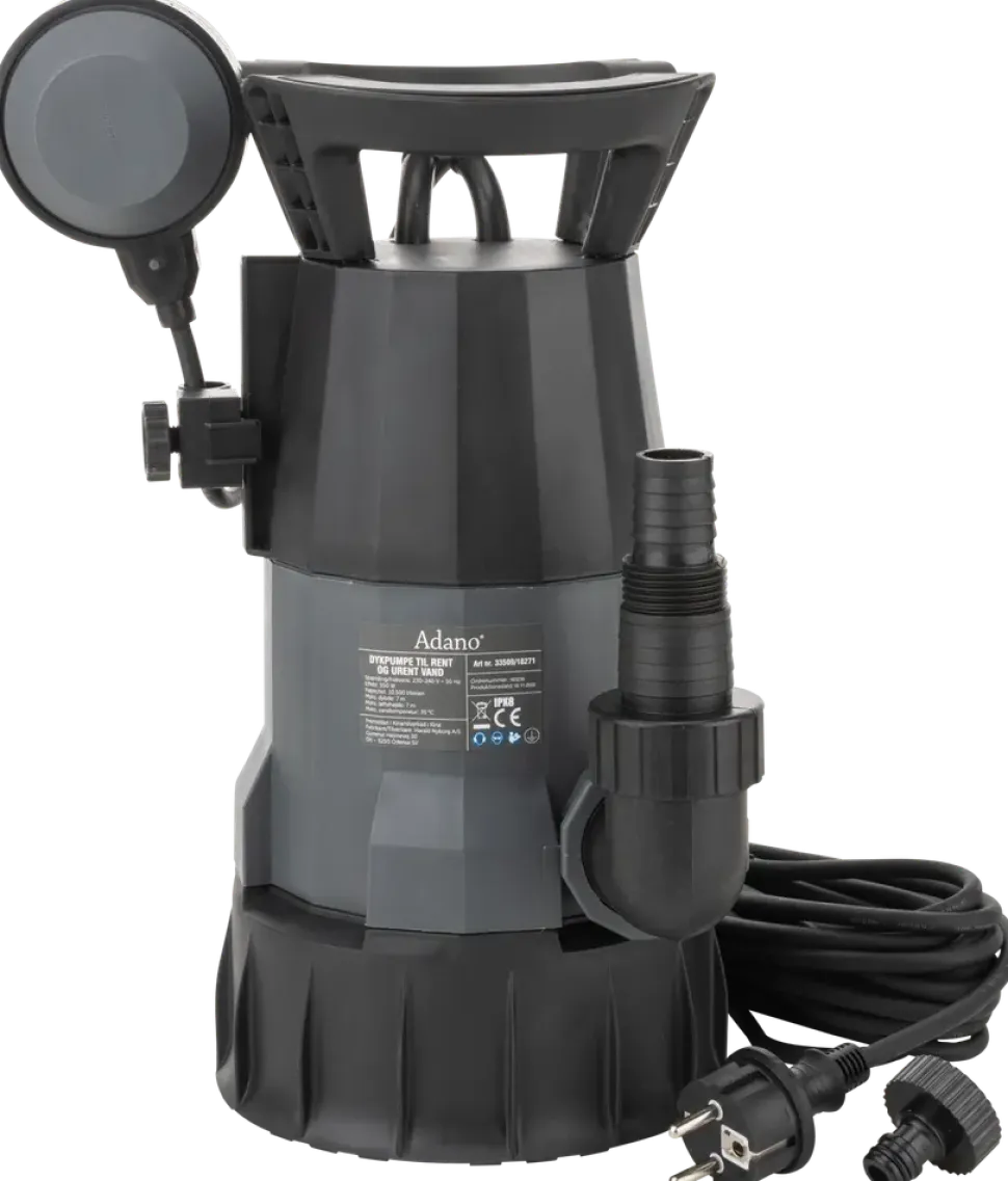 Dränkbar pump 550 W 2i1