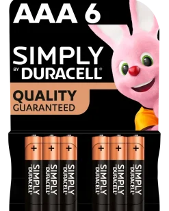 DURACELL Simply AAA 6-pack