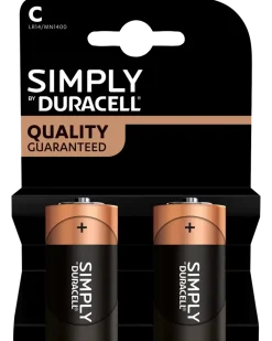 DURACELL Simply C 2-pck