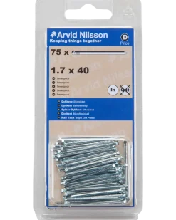Dyckert fyrkantig 1,7x40 75 st
