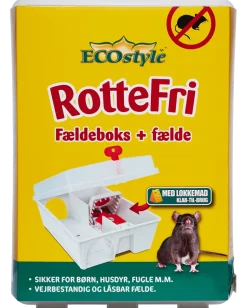 ECOstyle RatFree Trap Box med fälla