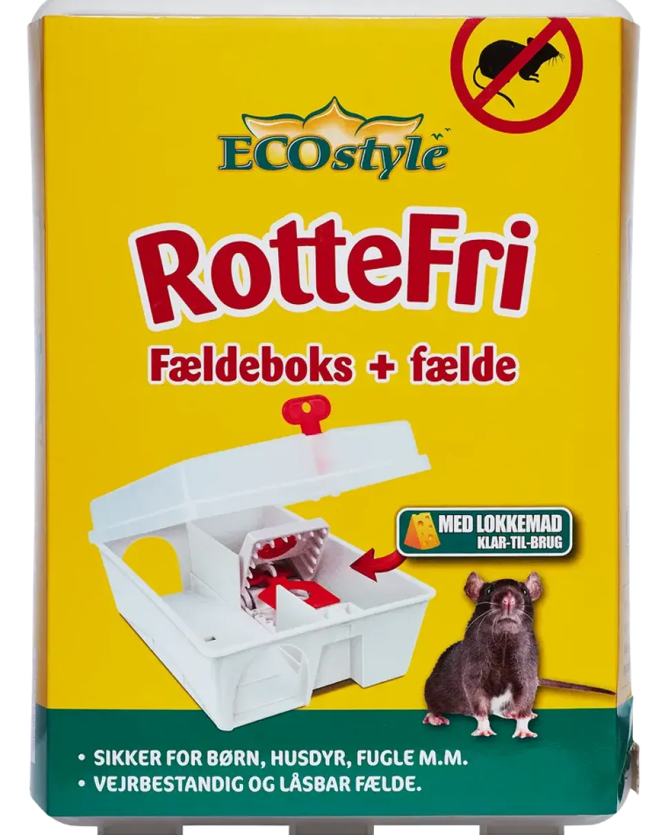 ECOstyle RatFree Trap Box med fälla