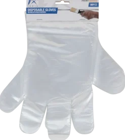 Engångshandskar plast 50-pack