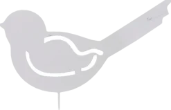 Fågel markdekoration